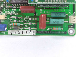 Yamaha Motor K14-M4215-250 CPU board K14-M4216-04