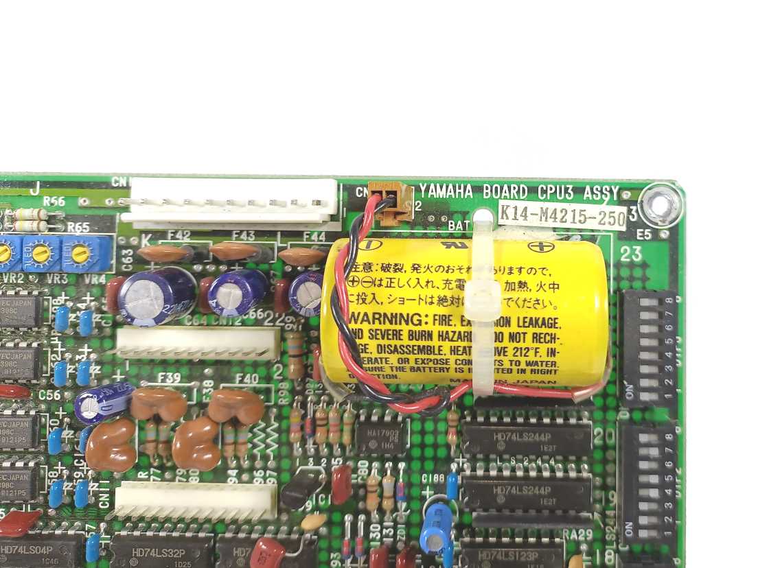 Yamaha Motor K14-M4215-250 CPU board K14-M4216-04