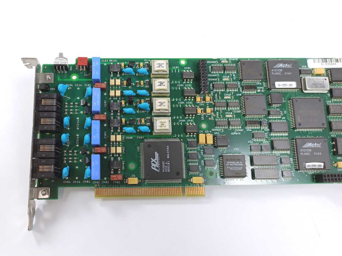 Dialogic D/41EPCI 885 5542A 4-Port Voice Processing Board