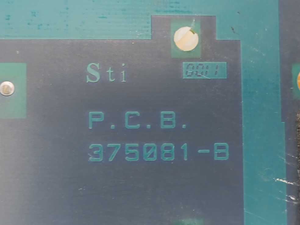 VideoJet 375081-B Automation Detector Circuit Control Board