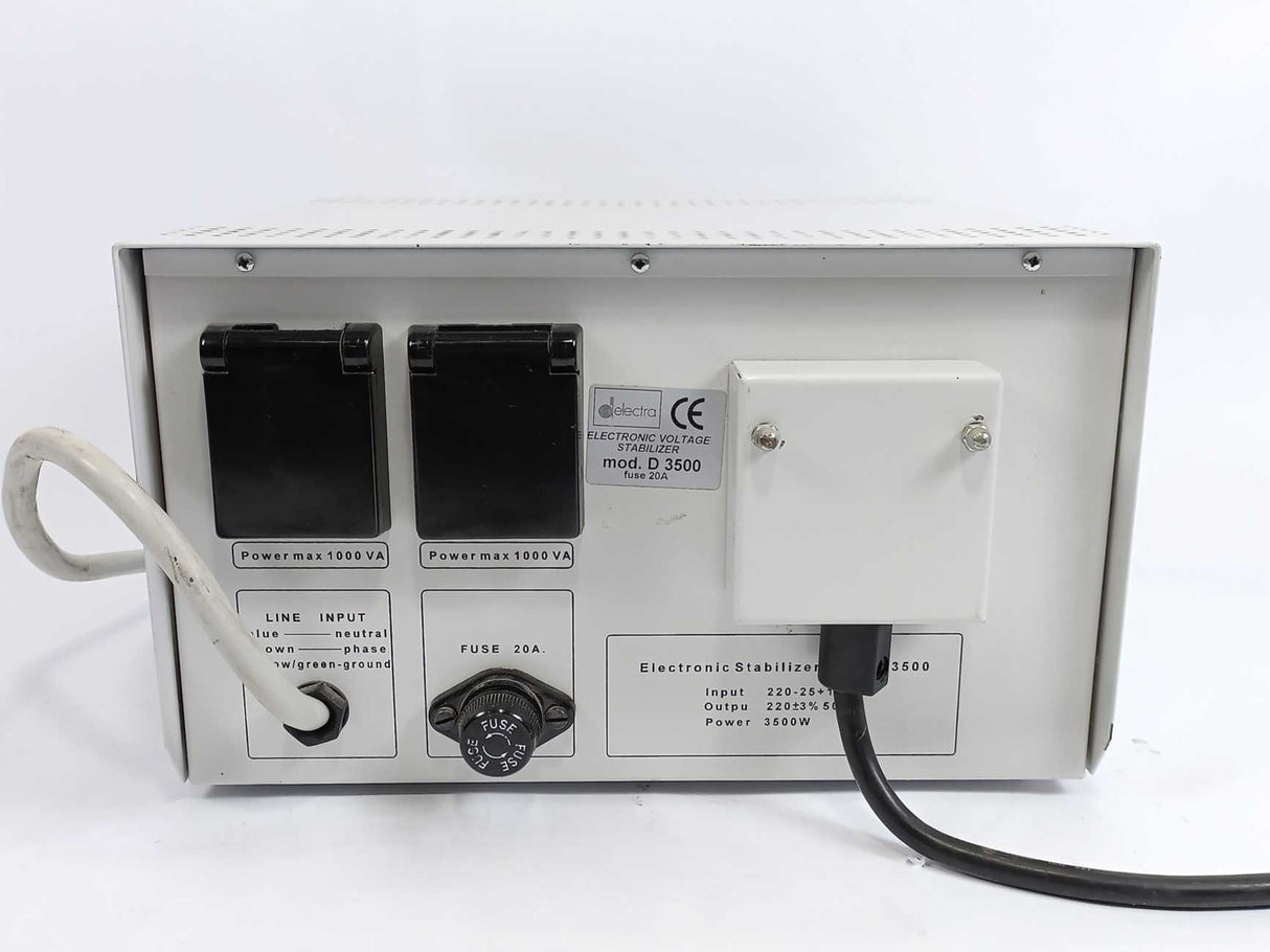 Electra D3500 Electronic Voltage Stabilizer