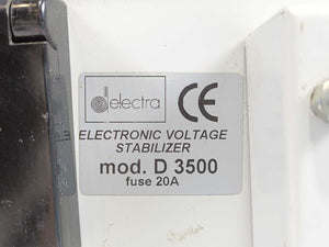 Electra D3500 Electronic Voltage Stabilizer