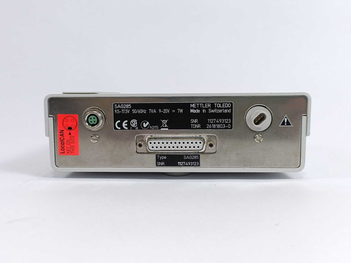Mettler Toledo SAG285 Weighting Module