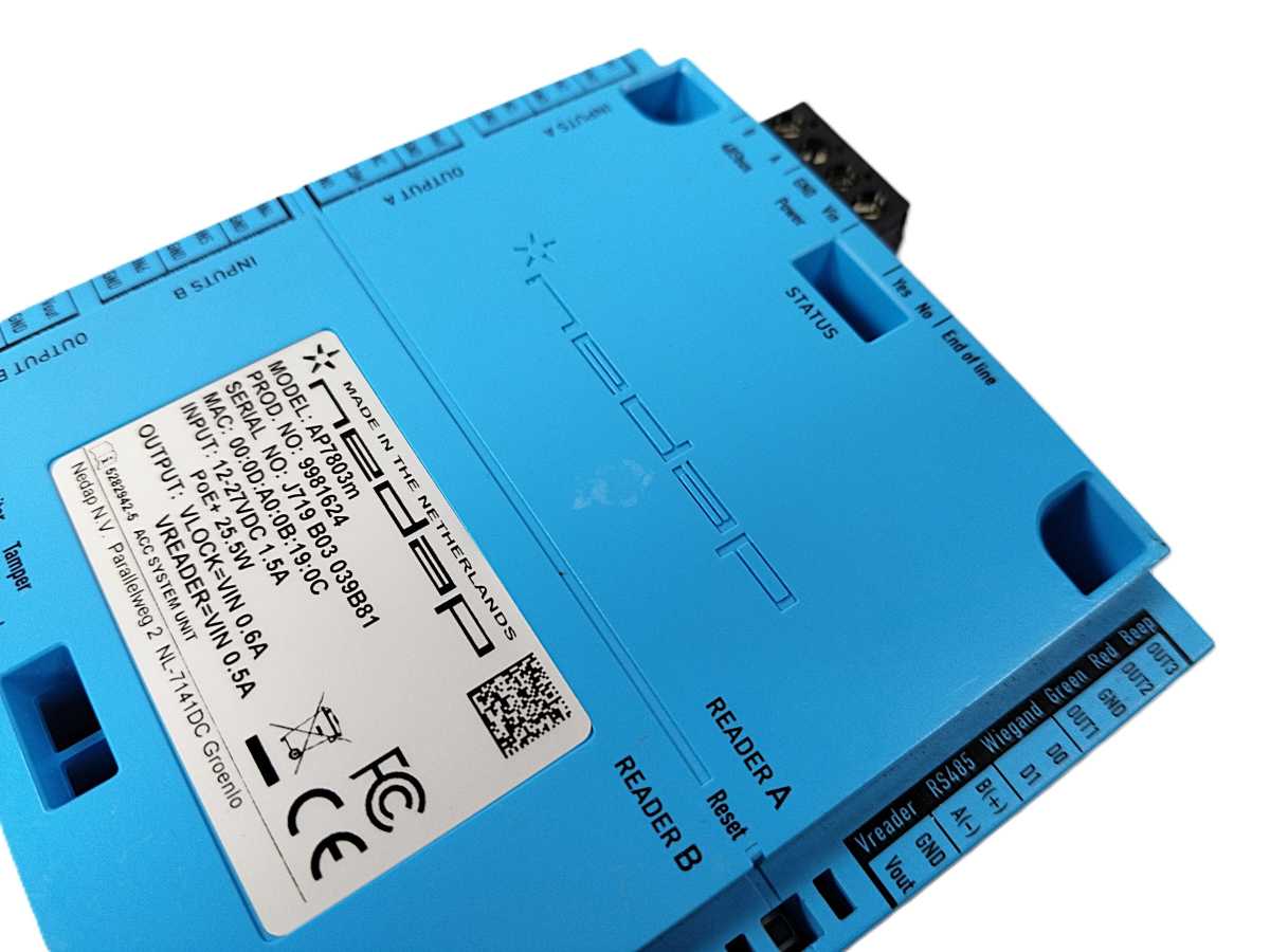 NEDAP AP7803m Door Controller Interface 9981624