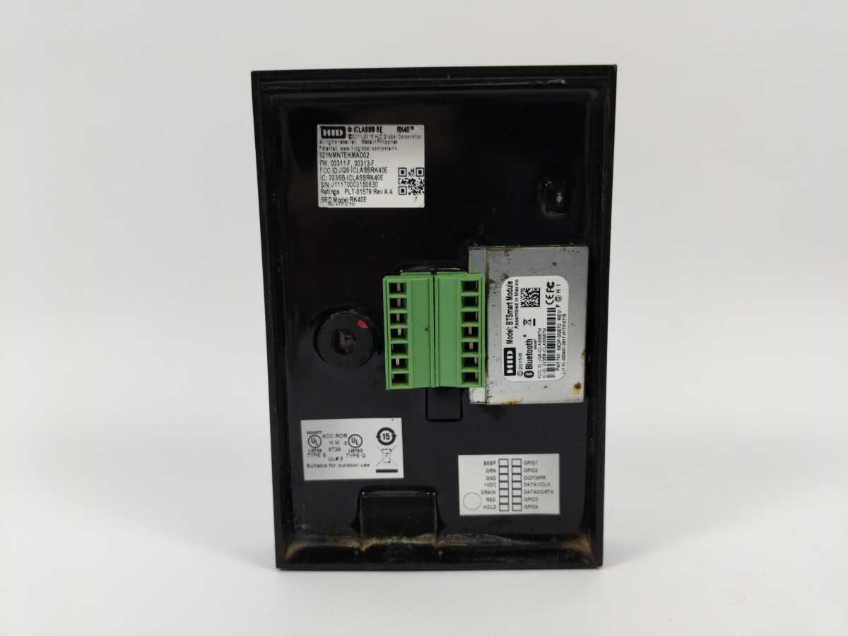 HID 921NTNTEKMA002 iCLASS SE RK40 W/ bluetooth module