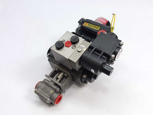 Micro Pneumatics MD-50-F04  Ball Valve 3 Piece BALL-M3SW w. 5 DNH