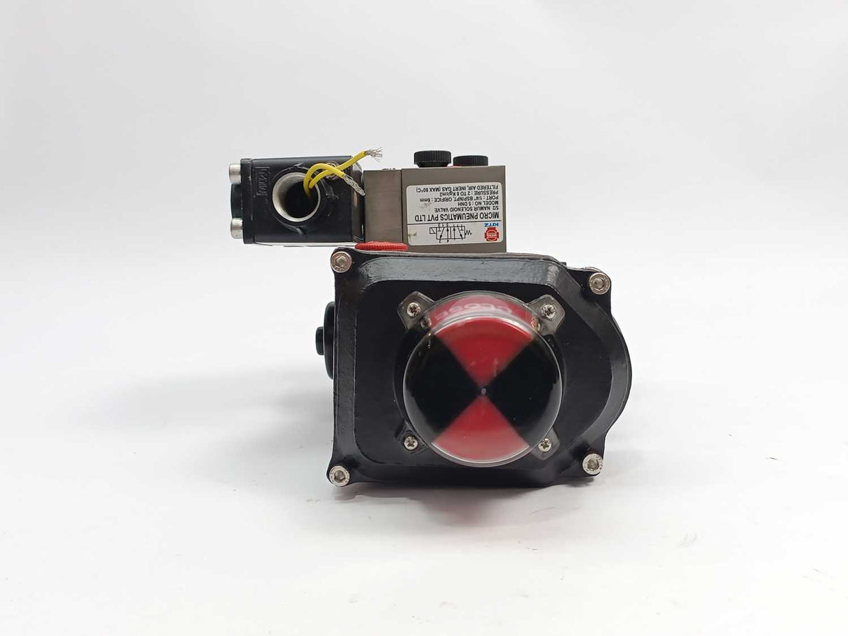 Micro Pneumatics MD-50-F04  Ball Valve 3 Piece BALL-M3SW w. 5 DNH