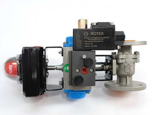 Neles India RNP040 Pneumatic BALL-M3SW, MD-50-F04  Control Valve assembly