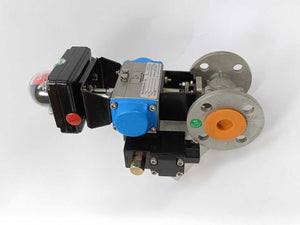 Neles India RNP040 Pneumatic BALL-M3SW, MD-50-F04  Control Valve assembly