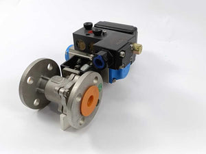 Neles India RNP040 Pneumatic BALL-M3SW, MD-50-F04  Control Valve assembly