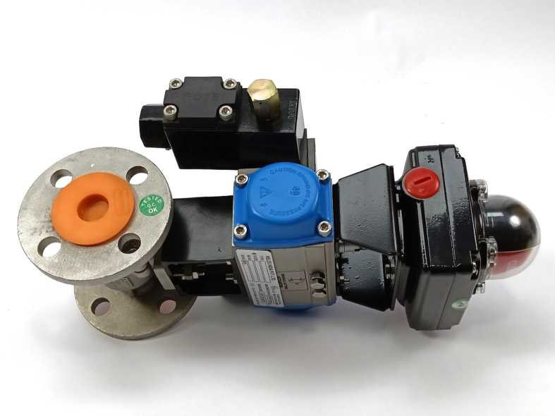 Neles India RNP040 Pneumatic BALL-M3SW, MD-50-F04  Control Valve assembly