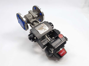 Micro Pneumatics BALL-M2F Ball Valve 3 Piece with Actuator MD-50-F04