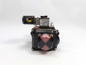 Micro Pneumatics BALL-M2F Ball Valve 3 Piece with Actuator MD-50-F04