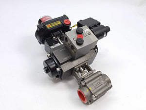 Micro Pneumatics BALL-M3SW-25NB, BALL-M3SW, MD-63-F05 Control Valve assembly