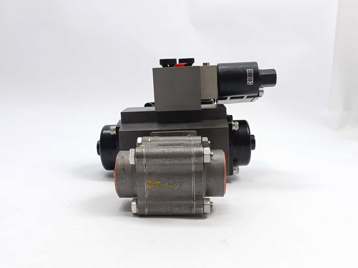 Micro Pneumatics BALL-M3SW-25NB, BALL-M3SW, MD-63-F05 Control Valve assembly