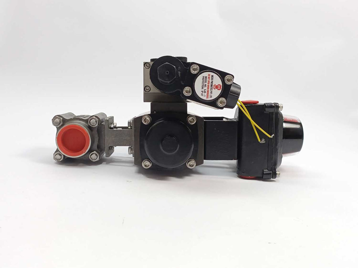 Micro Pneumatics BALL-M3SW-25NB, BALL-M3SW, MD-63-F05 Control Valve assembly