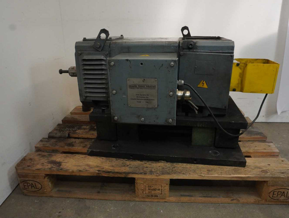 Ansaldo 39682-47189 GH180 M DC Motor 76 KW w/ Tachogenerator