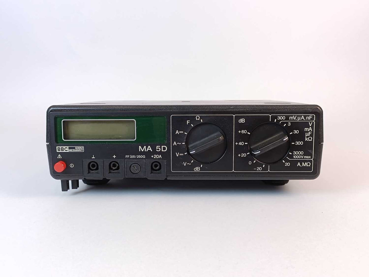 BBC Goerz Metrawatt MA 5D Digital Multimeter