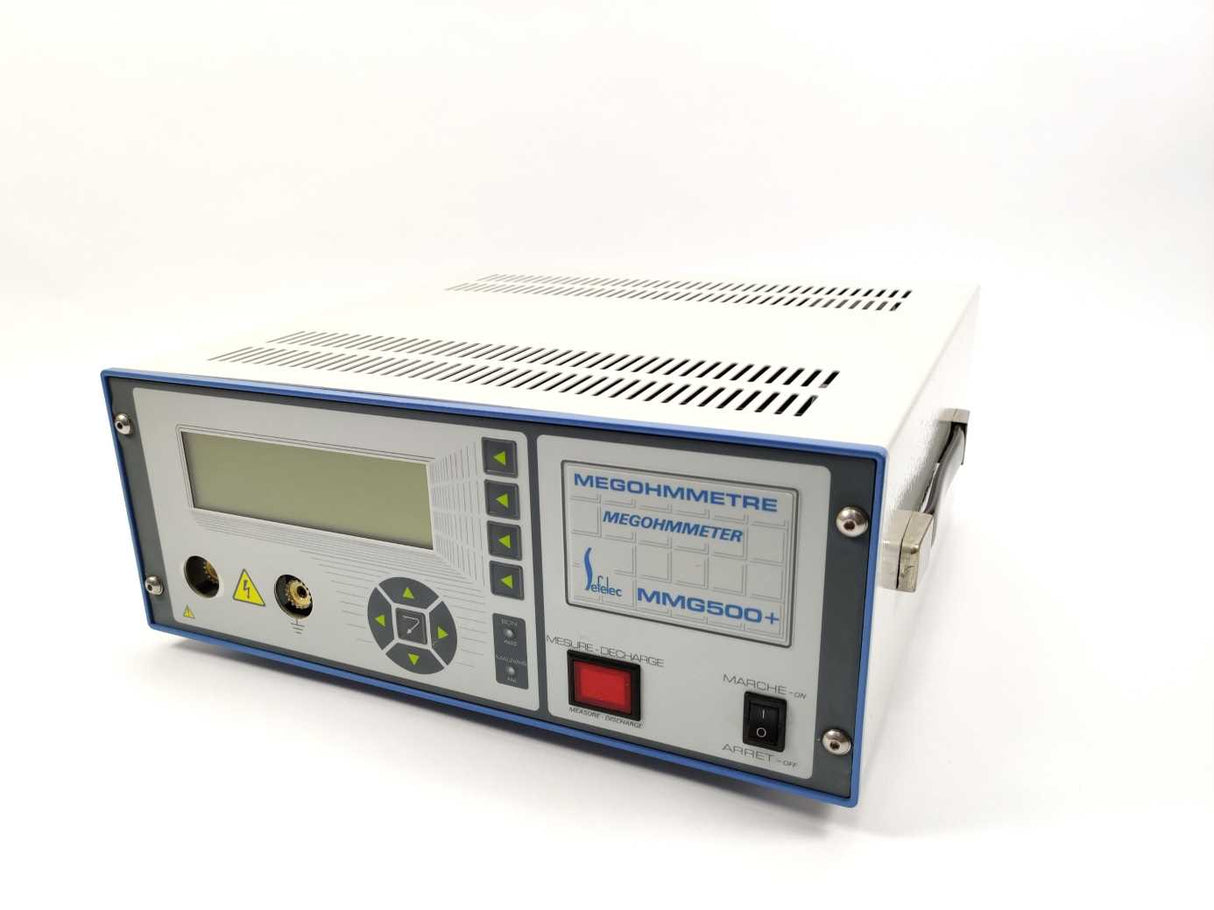 Sefelec MMG500/MG-01/MG-98 Megogmmeter 50 kΩ to 200 GΩ, 50 to 500V MMG500+