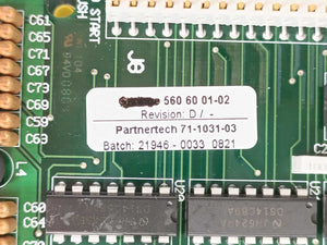 Vellinge Electronics  Getinge 560 60 01-02 Revision: D / -