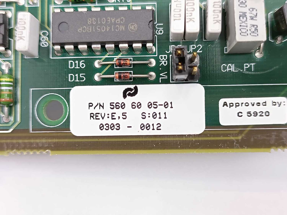 Vellinge Electronics  560 60 05-01 REV:E,5 5606005-01