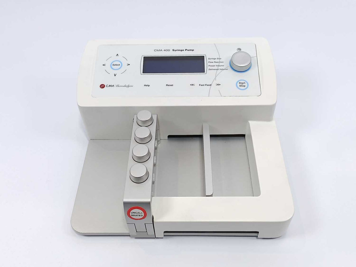 CMA Microdialysis CMA/400 Microdialysis Syringe Pump 8002036B, Do not power up