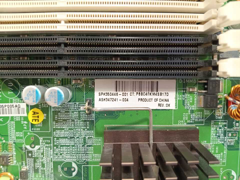 HP 347241-004 Dual Socket 604 Intel Xeon Workstation Motherboard