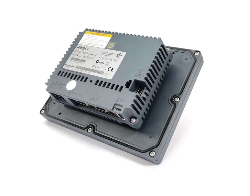Schneider Electric HMIS5T Magelis Rear panel with HMIS85 touchscreen display