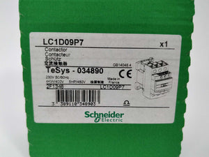 Schneider Electric LC1D09P7 034890 TeSys Contactor