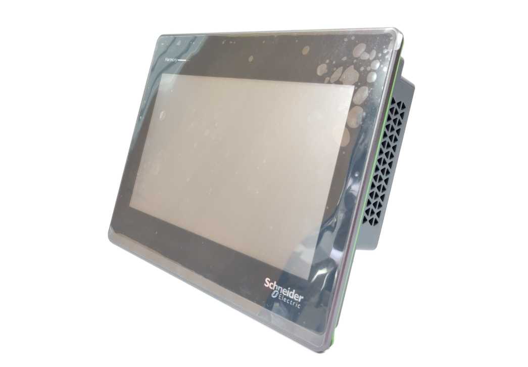 Schneider Electric HMISTW6500 Touch Panel Screen, protection foil still on.
