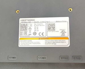 Schneider Electric HMISTW6500 Touch Panel Screen, protection foil still on.