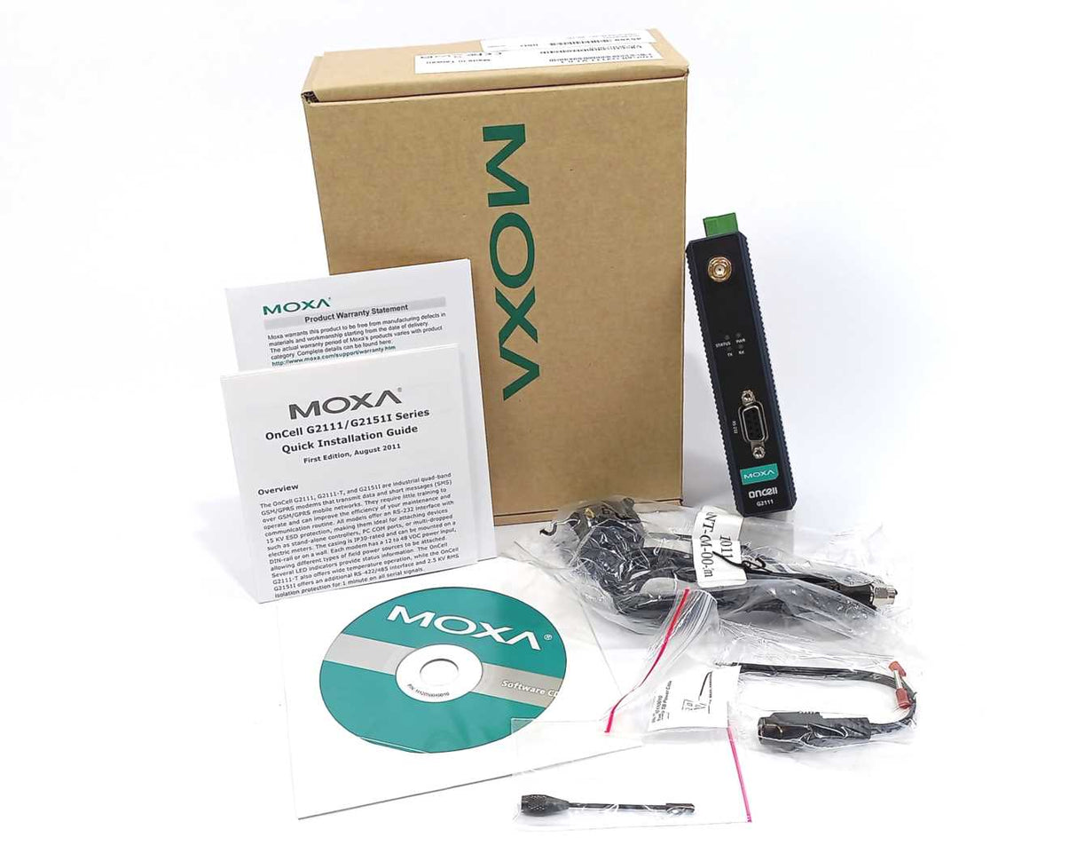 Moxa OnCell G2111 GSM/GRPS Modem