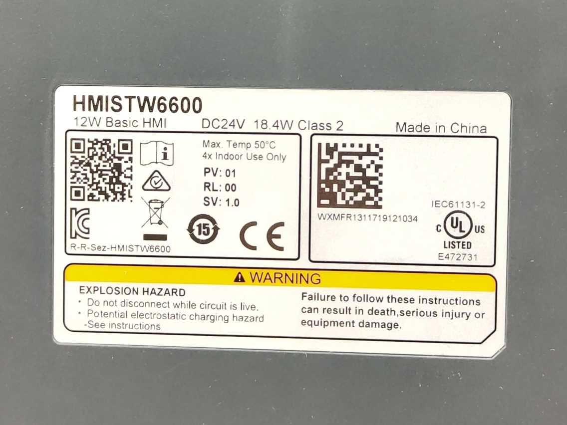 Schneider Electric HMISTW6600 Magelis Touch Screen
