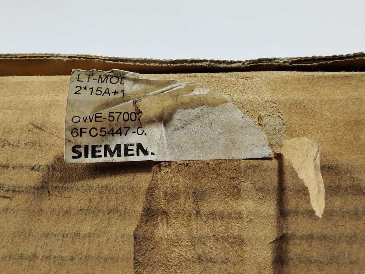 Siemens 6FC5447-0AA00-0AA1 New, open box
