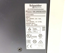 Schneider Electric ABL8 REM24050 Phaseo power supply 24V 5A