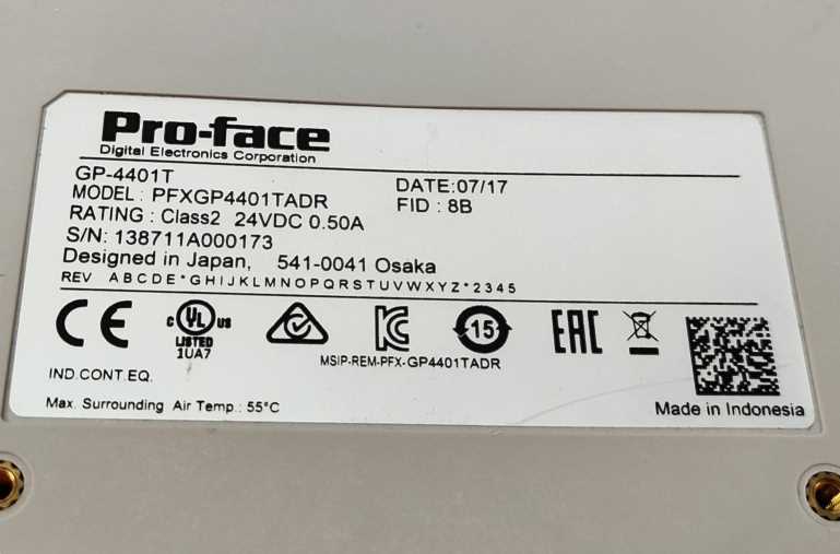 Pro-Face PFXGP4401TAD Touch Screen GP-4401T