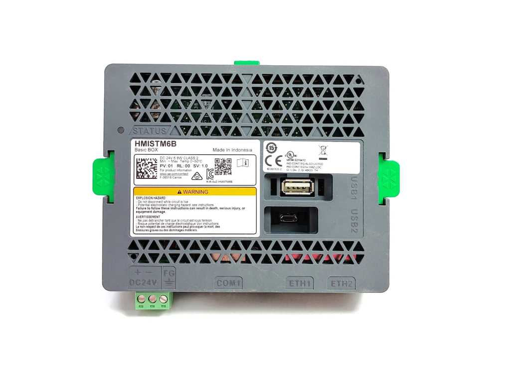 Schneider Electric HMISTM6B Touch Panel Screen Harmony ST6, SCREEN P/N: HMISTM62