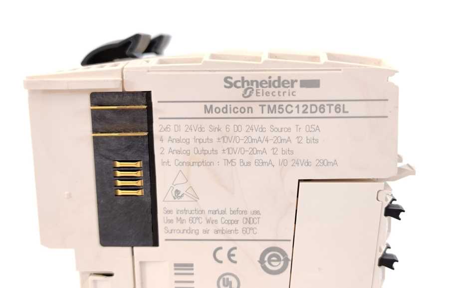 Schneider Electric TM5C12D6T6L Compact I/O Expansion Block