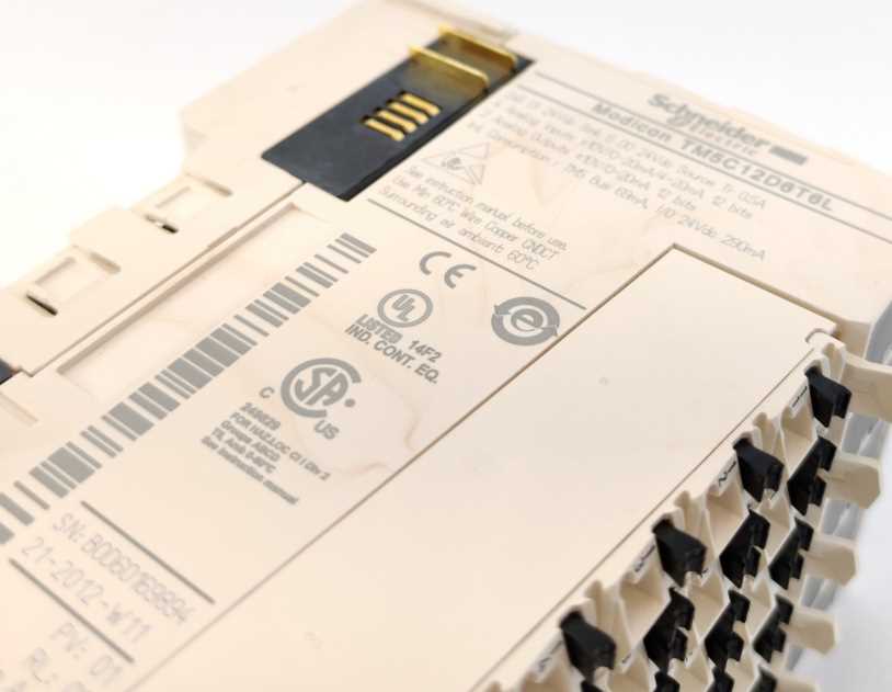 Schneider Electric TM5C12D6T6L Compact I/O Expansion Block