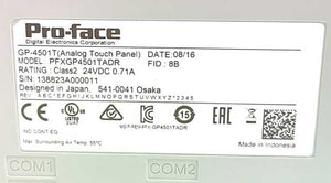 Pro-Face PFXGP4501TADR GP-4501T Touch Screen