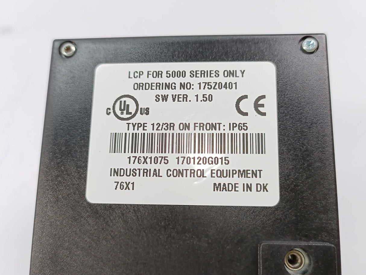 Danfoss 176X1075 LCP for 5000 Industrial Control Equipment