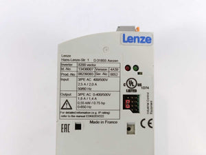 LENZE E82EV551P4C 13436007, 8200-series vector E82EV551_4C