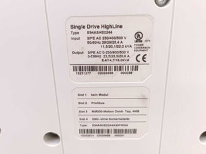 LENZE E94ASHE0244 Single drive highline  E94ASHE0244