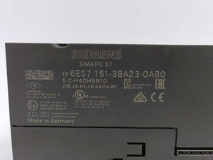 Siemens 6ES7151-3BA23-0AB0 Interface Module w/ Memory Card