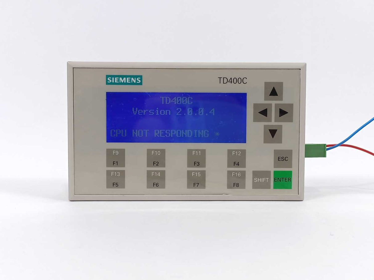 Siemens 6AV6640-0AA00-0AX1 TD400C Text Display