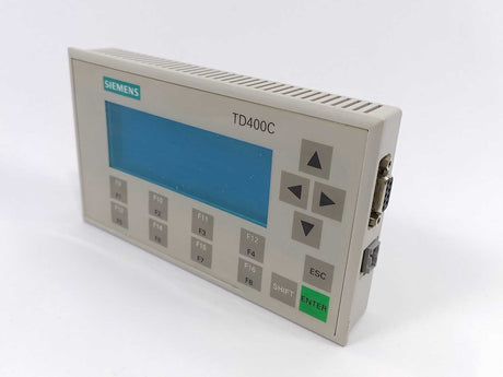 Siemens 6AV6640-0AA00-0AX1 TD400C Text Display
