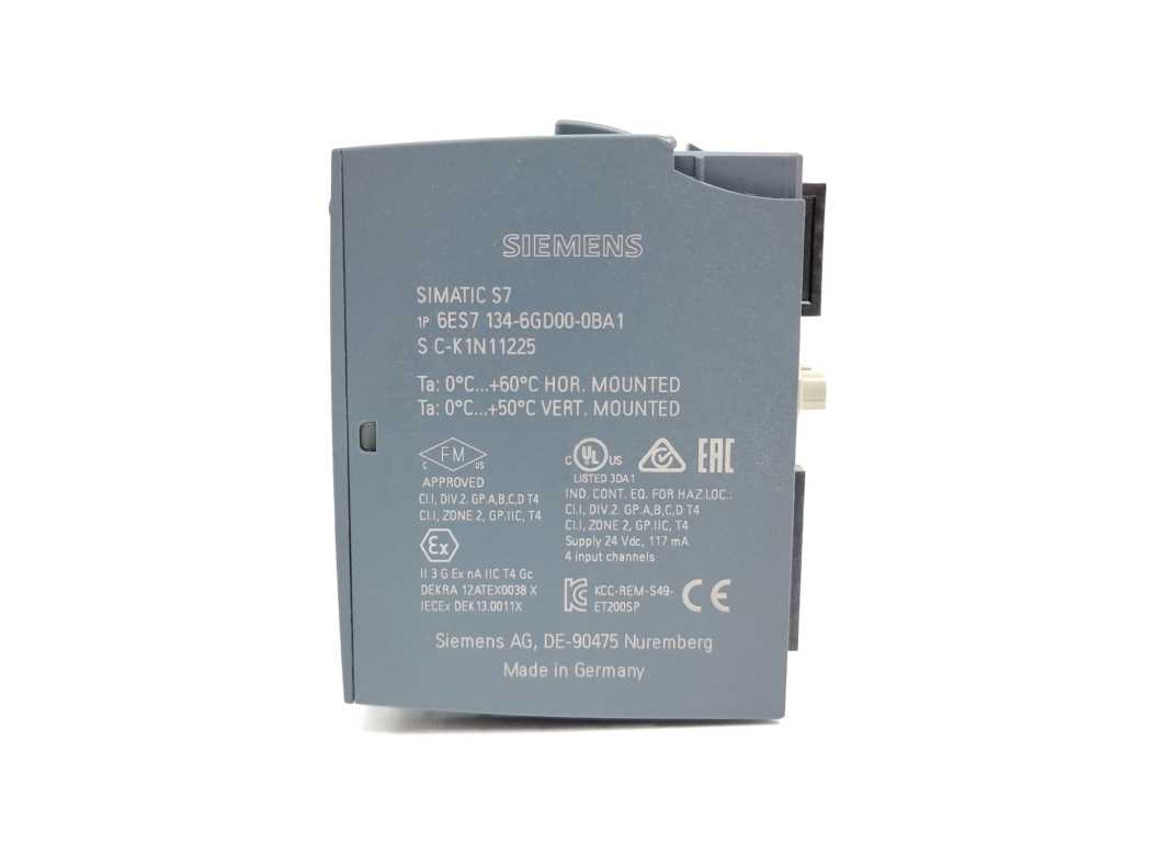 Siemens 6ES7134-6GD00-0BA1 Analog Imput Module