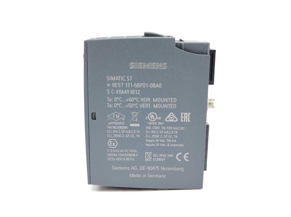 Siemens 6ES7131-6BF01-0BA0 SIMATIC ET 200SP Digital Input Module