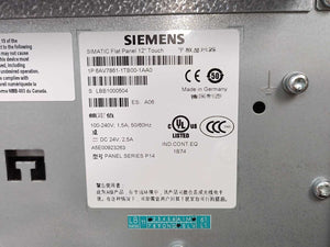 Siemens 6AV7861-1TB00-1AA0 Simatic Flat Panel 12" Touch Series P14