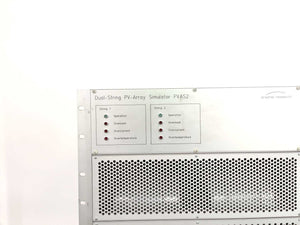 Arsenal research PVAS2 DUAL STRING PV-ARAY SIMULATOR, 800VDC, 24A, 230V/50Hz